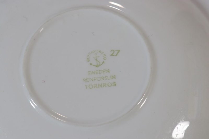 Servisdelar, Gustavsberg Törnros (tornrosa) av Margareta Hennix