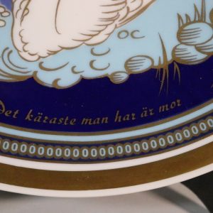 Bavaria mors dag tallrik - 24K Guld