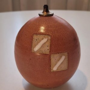 Ljuslykta Terracotta Keramik