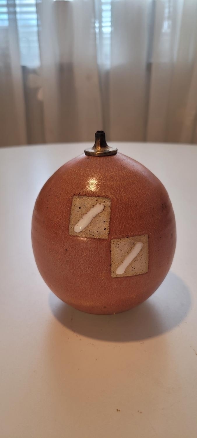 Ljuslykta Terracotta Keramik
