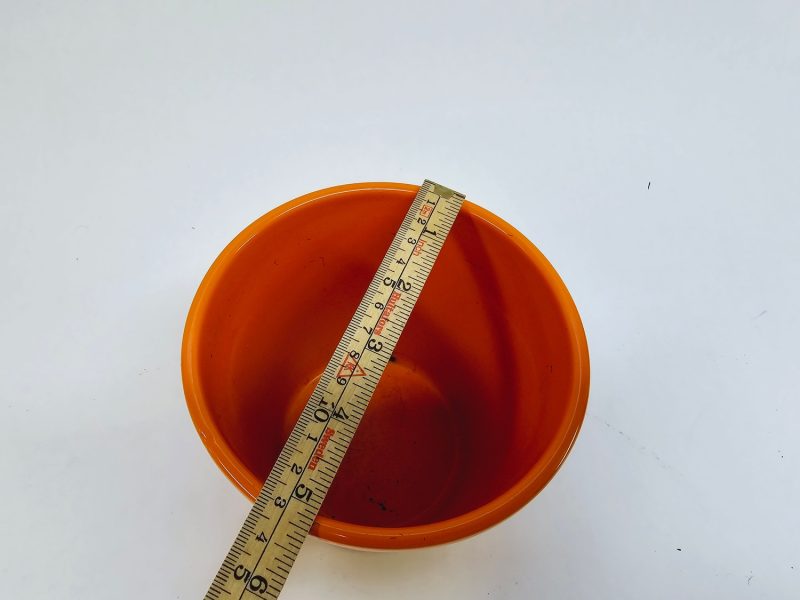 Stilren Orange Kruka – 12,5 cm för Färgglad Inredning