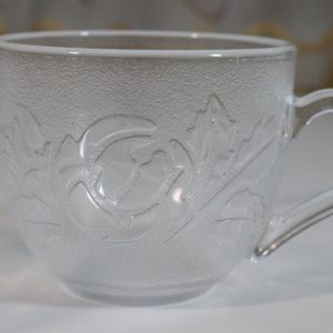 6st Kaffekoppar i glas, Arcoroc, Frankrike