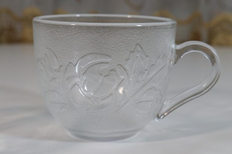 6st Kaffekoppar i glas, Arcoroc, Frankrike