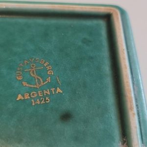 2 delar Argenta Rörstrand lagade