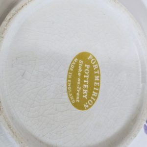 Vintage Skål med Handtag - Portmeirion Pottery, Stoke-on-Trent, England