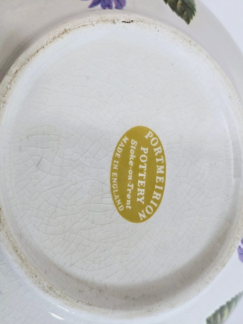 Vintage Skål med Handtag - Portmeirion Pottery, Stoke-on-Trent, England