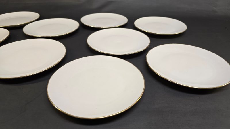 Elegant set med 12 tallrikar från Seltmann Weiden Bavaria