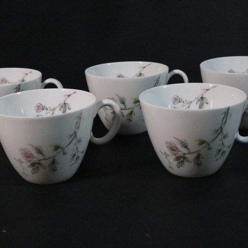 5st Kaffekoppar "Arbour",  ROSENTHAL CONTINENTAL, Raymond loewy