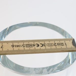 Glasvas blåklockor Skruf Sweden