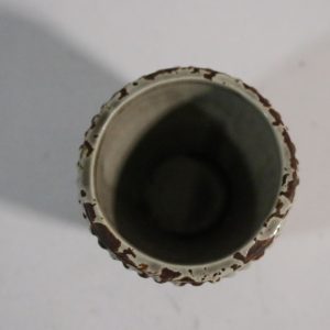Charmig vintagekruka i keramik – ca 6,5 cm hög