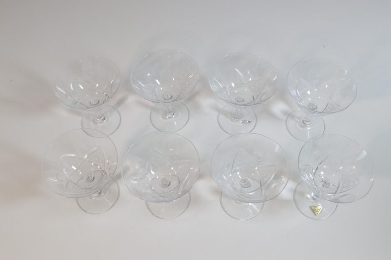 Glasservis, Kristall, GPI AB i Kosta, 1950/60-tal