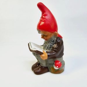 Klassisk Tomtefigur i Keramik – West Germany – 18 cm