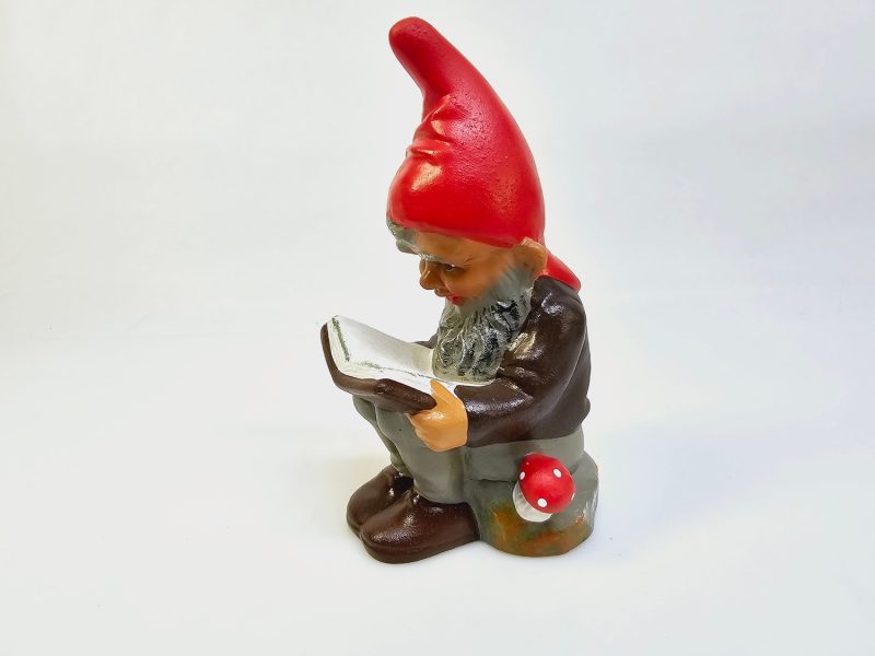 Klassisk Tomtefigur i Keramik – West Germany – 18 cm