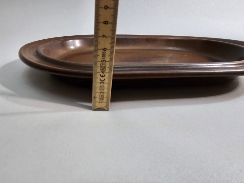 Uppläggningsfat, Arabia, "Ruska", Glaserad stengods, Designer: Ulla Procopé