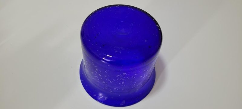 Blå ytterfoder i glas, TROLIGEN SEA GLASBRUK