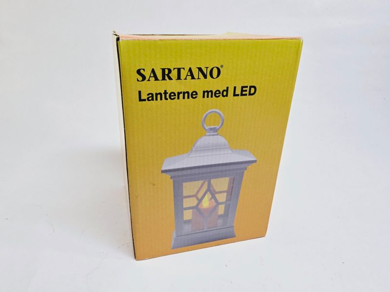 Elegant LED-lykta från Sartano – en stämningsfull detalj för ditt hem