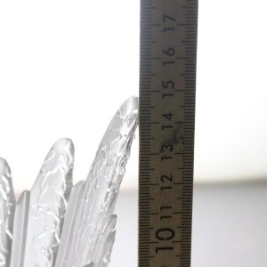 Vacker glasskål, H15cm
