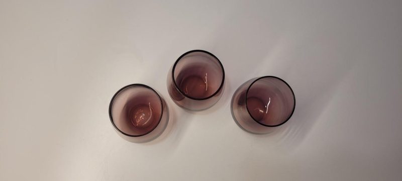 3 delar Viadurini italienska glas i lila