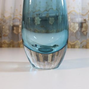 Blå / Turkos Vas,  22cm