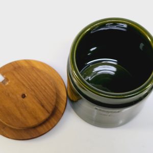 Höganäs Keramikburk ½L med trälock