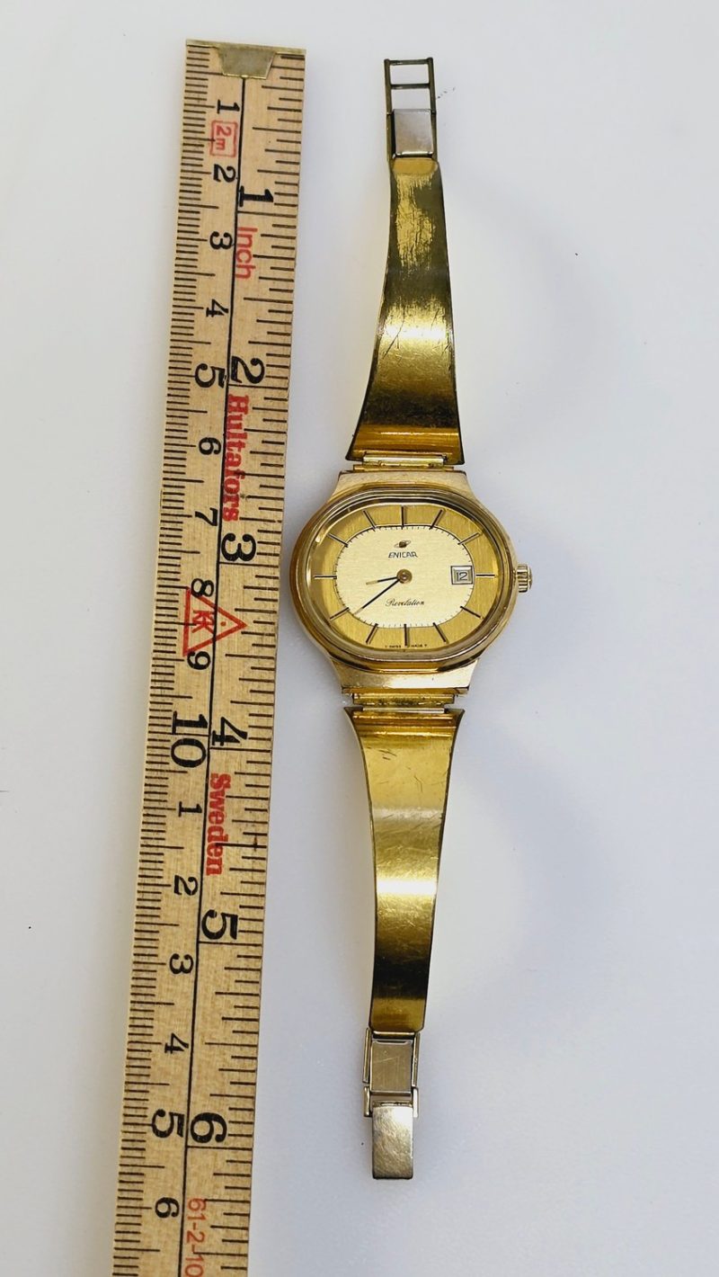 Elegant vintageklocka Enicar Revelation – Tidlös schweizisk precision