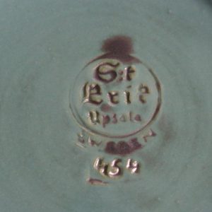 Assietter från S:t Eriks Lervarufabrik – 1930-talets Skandinaviska Elegans