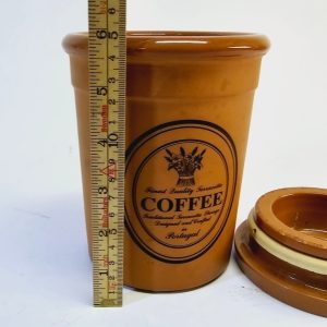 Terrakottaburk för Kaffe – Tillverkad i Portugal