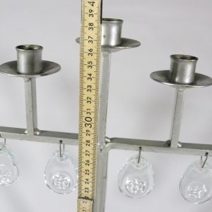 LJUSSTAKE, smide/ glas, Keramode AB, Engelholm, 1900-talets andra hälft