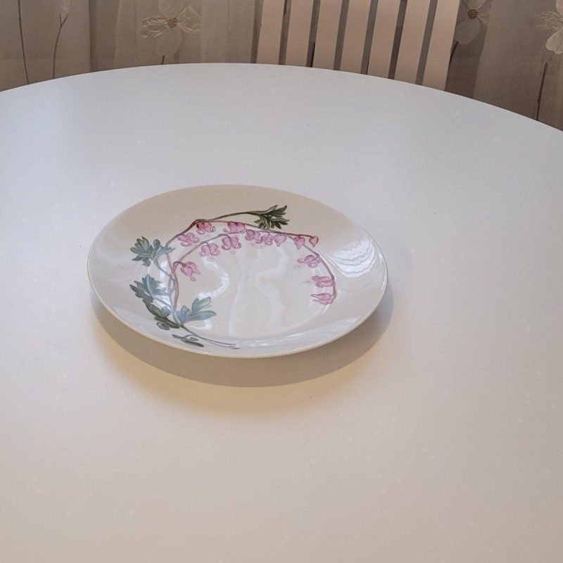 Stor handmålad fat Rosenthal, 32cm, Ruth persson