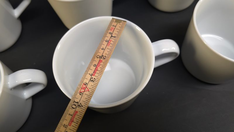 Stilrena kaffekoppar från IKEA – 6 stycken, tidlös design