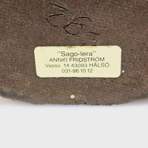 Handgjord keramikkruka av Annki Fridström – "Sagolera"