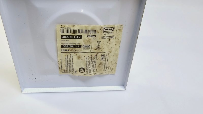 Charmig Vit Ljuslykta från IKEA - 28 cm Hög