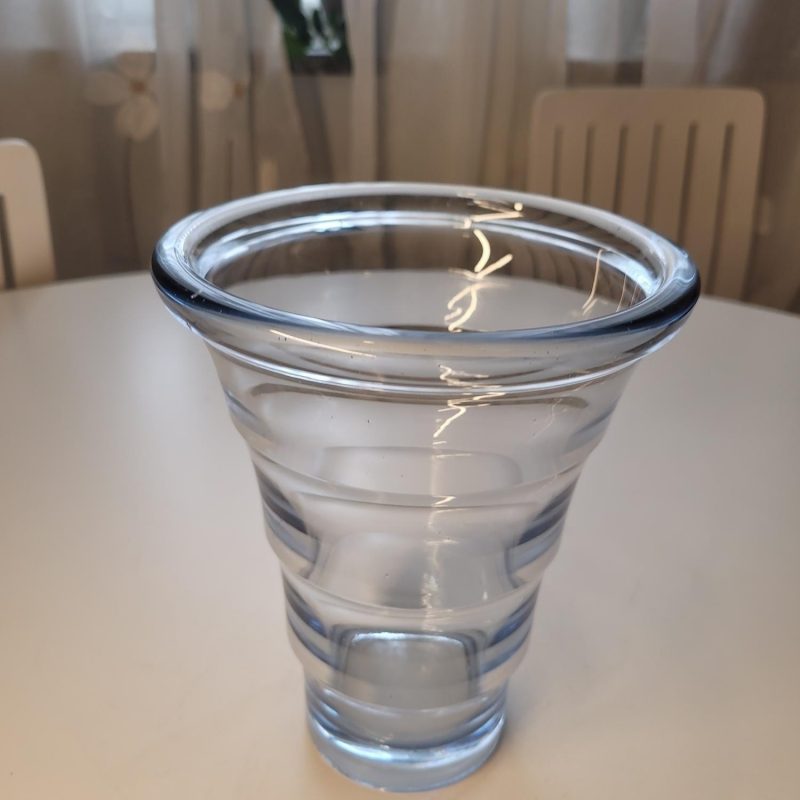 Ljusblå Vas i glas