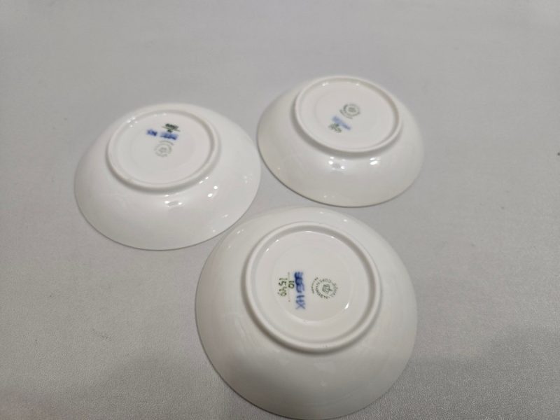 Royal Copenhagen Blå blomster fat Ø 12,5cm - 3st