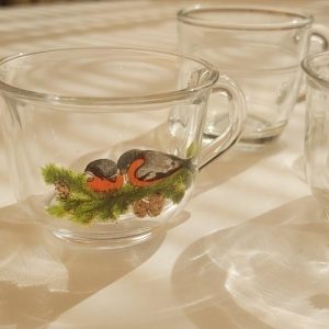 Blandade glas, 7 delar