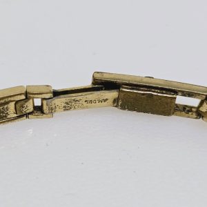 Elegant Vintage Damklocka i Guldplätering – Tidlös Charm