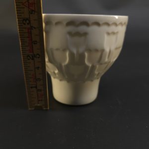 Rörstrand liten skål i reliefmönster – Skandinavisk designklassiker