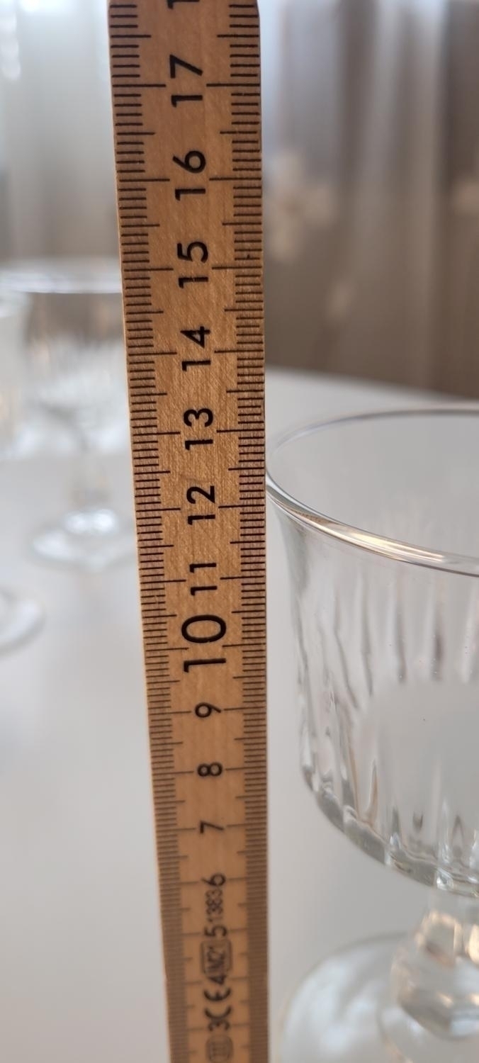 10st Troligen Cristal d’ques  Otroligt vackra helkristallglas