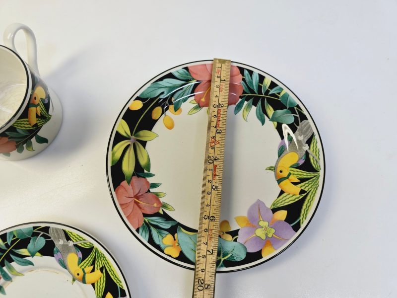 Färgglatt Kaffeset från Sango – "Tropica" Design