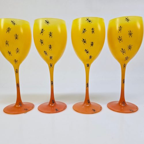 Unika Konstnärliga Glas – Handmålade, Signerade och Daterade