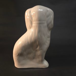 Charmig hundfigur från Rörstrand – Vintage designklassiker, 22,5 cm hög