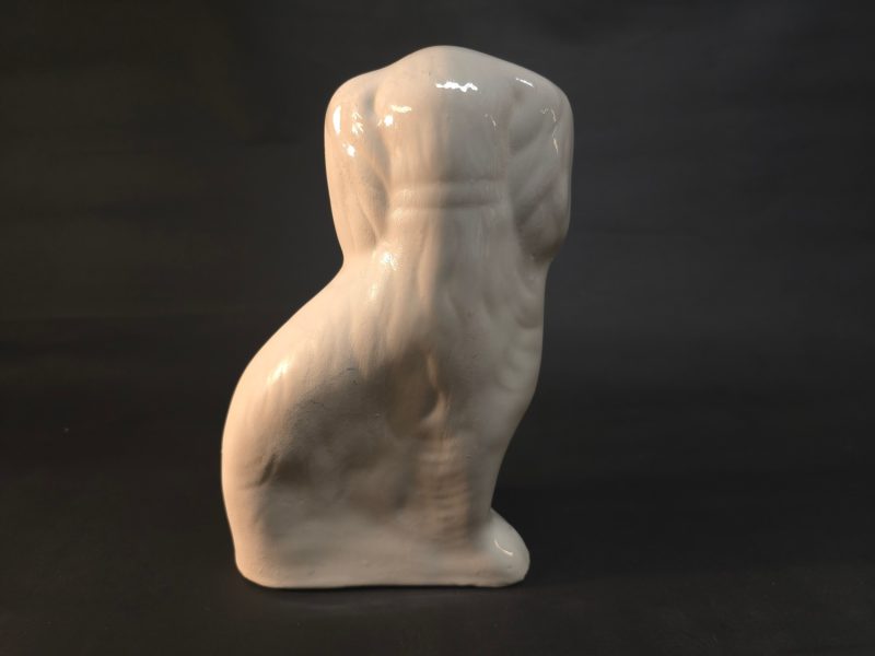 Charmig hundfigur från Rörstrand – Vintage designklassiker, 22,5 cm hög
