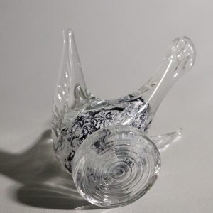 Unik Glaskonst Fågel – 12 cm Elegant Dekoration