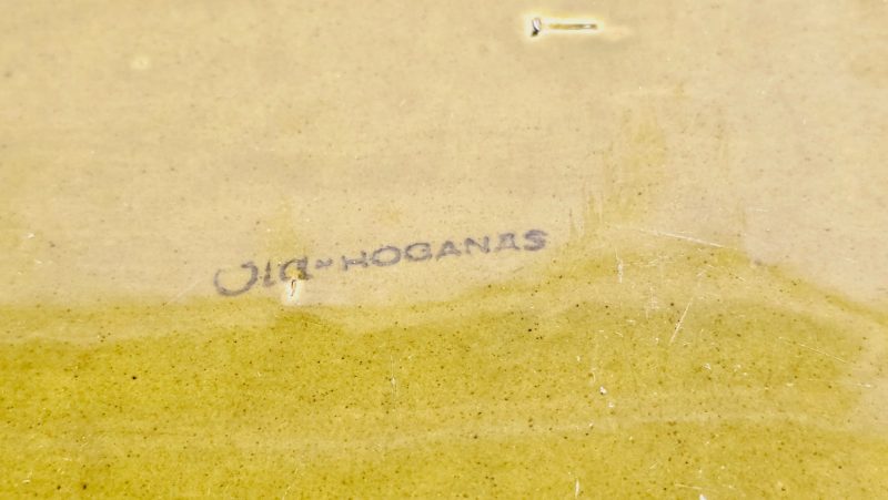 Elegant rektangulärt fat från Höganäs Keramik – Eldfast