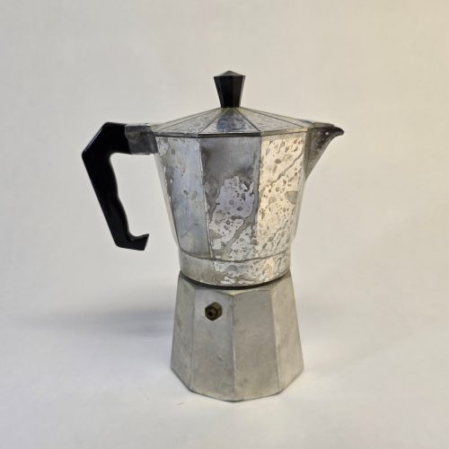Klassisk Espressokanna i Aluminium - Retrodesign, 19 cm
