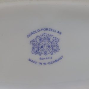 Vas, PORZELLAN GEROLD- MADE IN W-GERMANY Bavaria