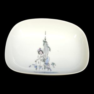 Charmig porslinsask med lock från Rosenthal Germany – klassisk design