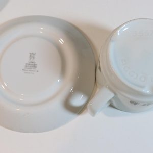 KAFFESERVIS, 10 delar, porslin, Vitro Porselen med Korund, Figgjo Norge