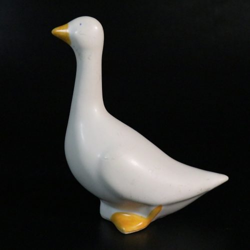 Keramik gås troligen KAF ( Karl Arthur Fredriksson)