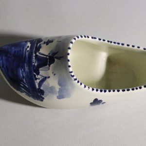 Vintage keramiksko från Delft Blue – Handmålad Holländsk Design